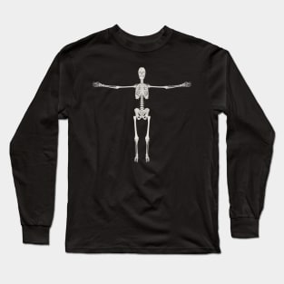 full human skeleton Long Sleeve T-Shirt